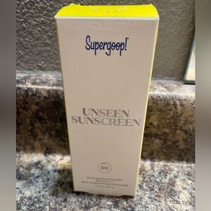Unseen Sunscreen - SPF 40 - Invisible, Broad Spectrum Face Sunscreen - 1.7 fl oz